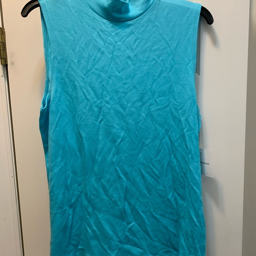 Croft & Barrow Aqua Sleeveless Tank Top
